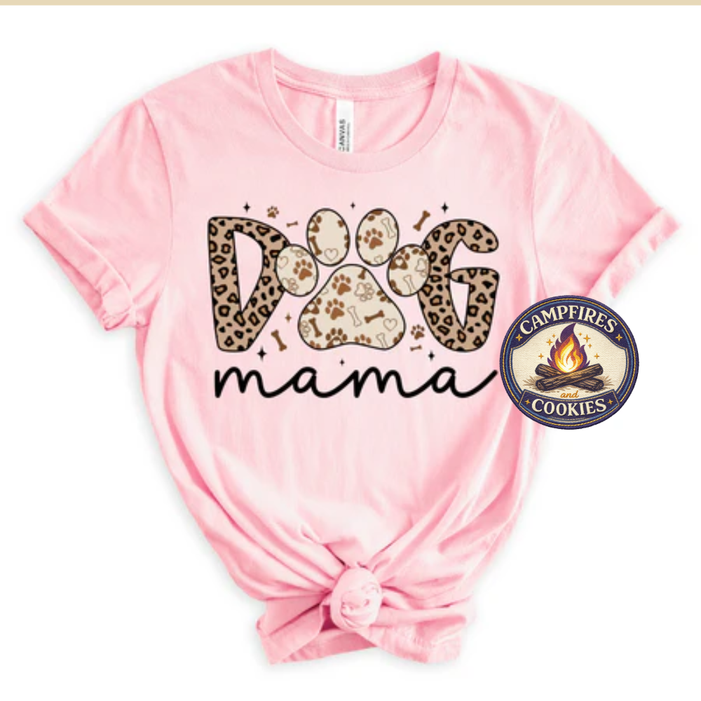 Animal Print Dog Mama Apparel