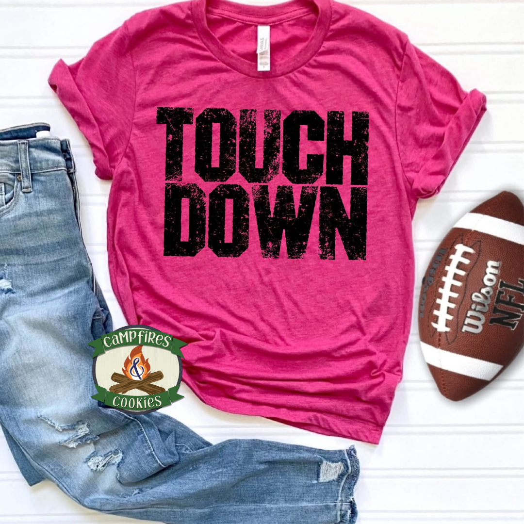 TOUCHDOWN Grunge Graphic Tee/Sweatshirt/Hoodie