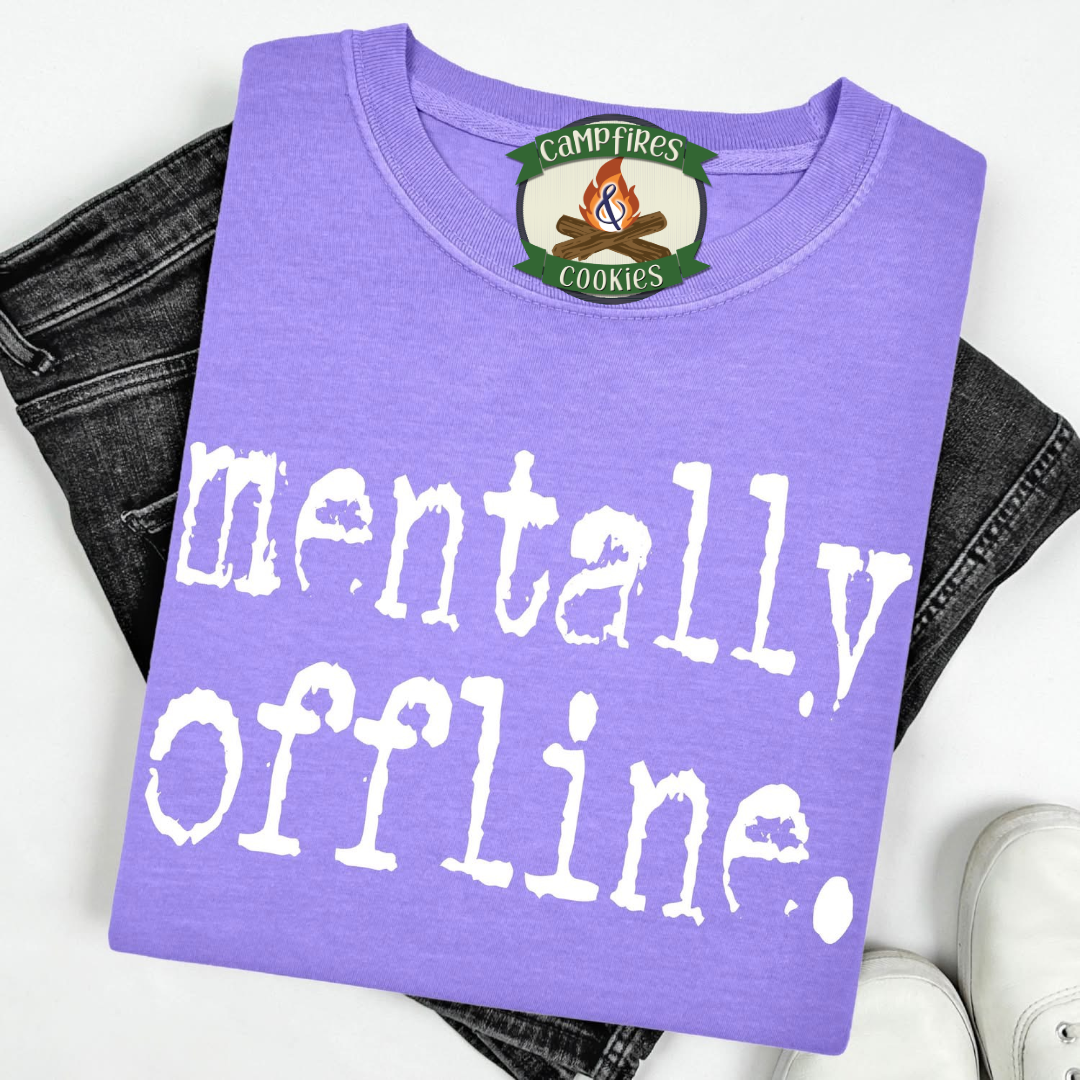 Mentally Offline Graphic Tee