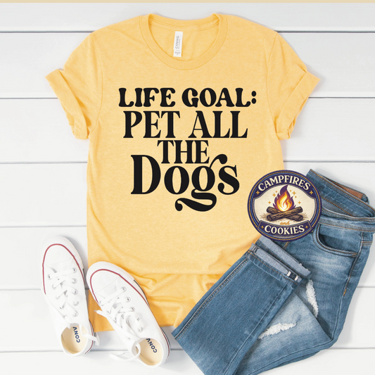 Life Goal Pet All The Dogs Apparel