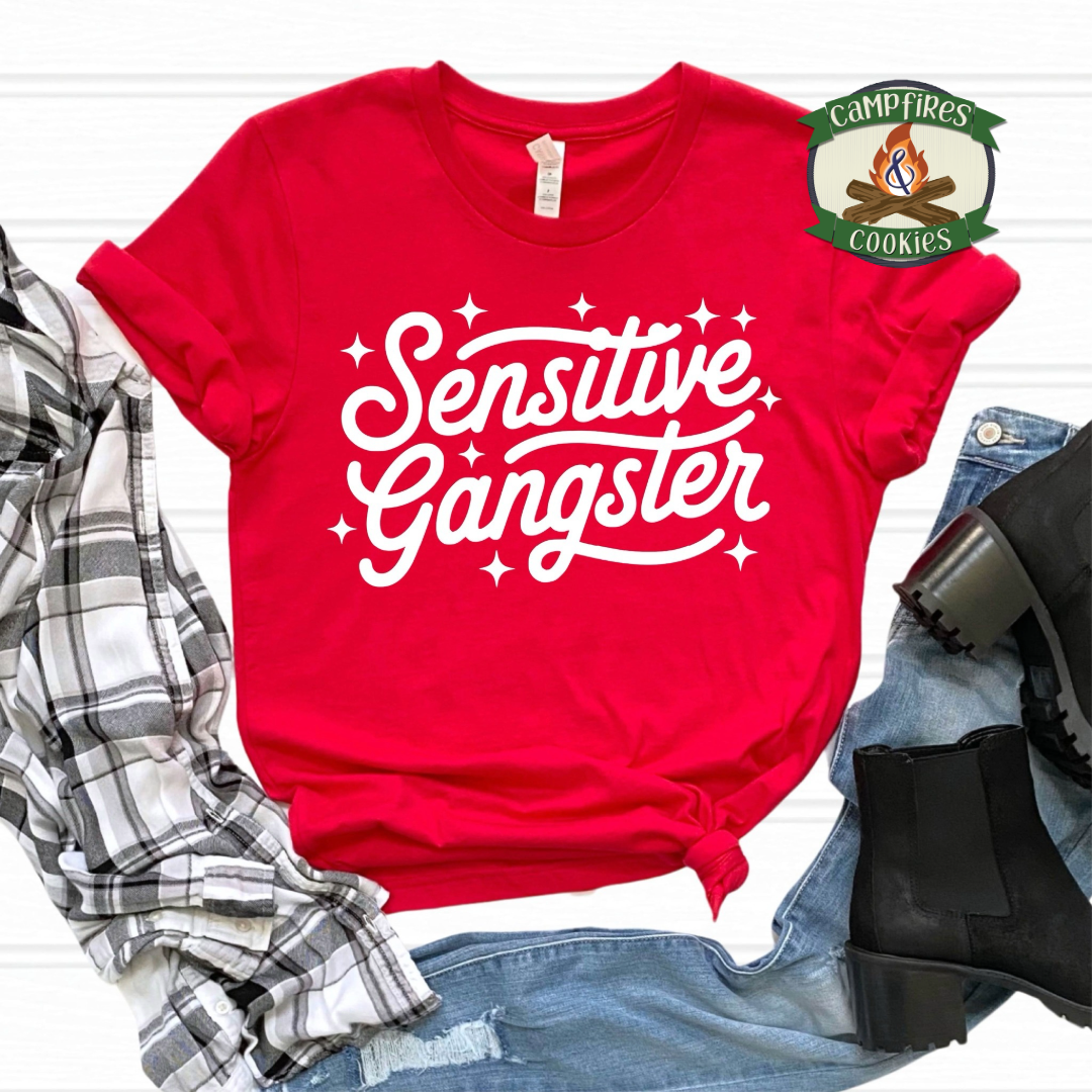 Sensitive Gangster Graphic Apparel
