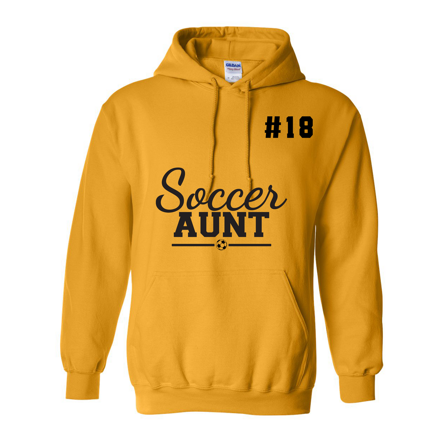 Soccer Aunt Hooded Sweatshirt