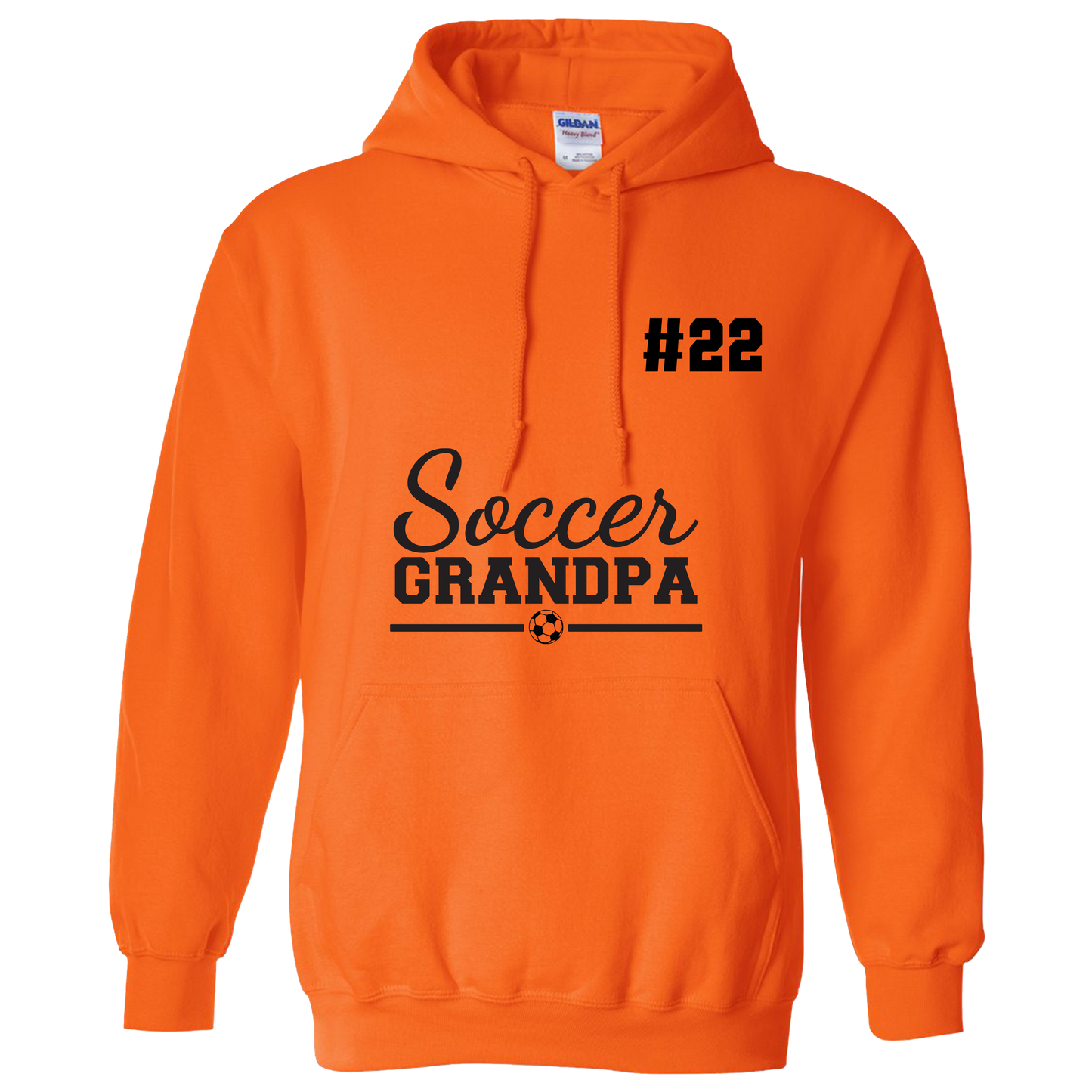 Soccer Grandpa Hooded Sweatshirt