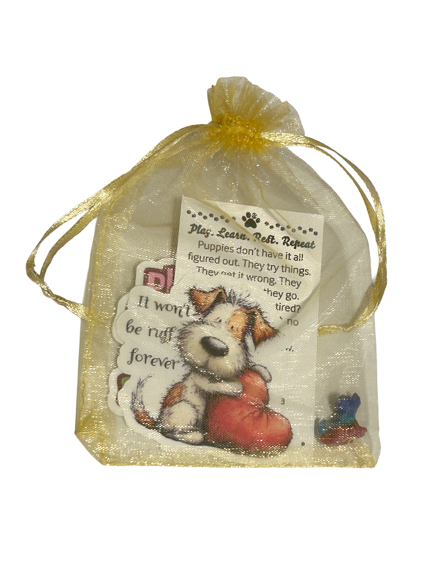 Emotional Support Puppy Kit - "Play. Learn. Rest. Repeat."