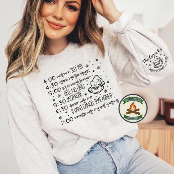 Grinch Christmas Schedule