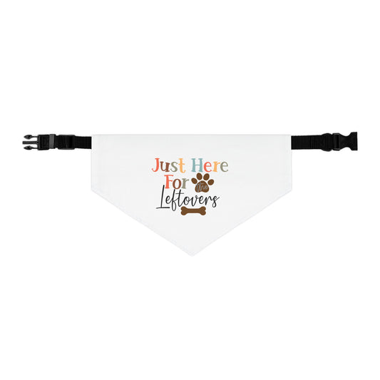 Whimsical Pet Bandana Collar for Foodie Dogs, Cute Dog Accessories, Holiday Pet Fashion, Dog Gift, Trendy Dog Bandanas