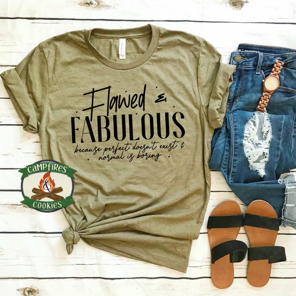 Flawed and Fabulous T-shirt