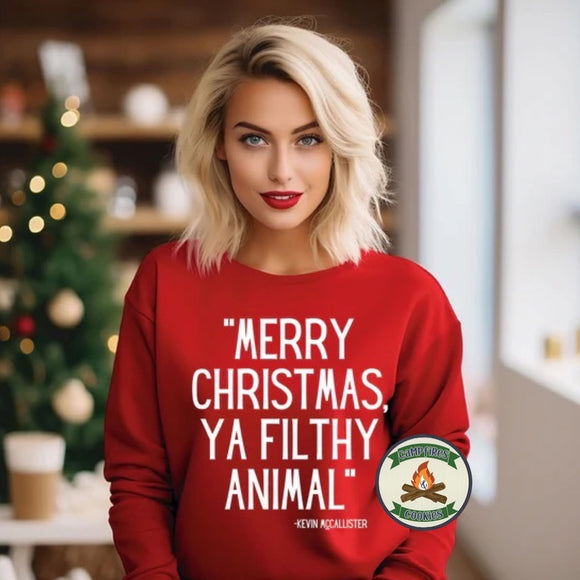 Merry Christmas Ya Filthy Animal