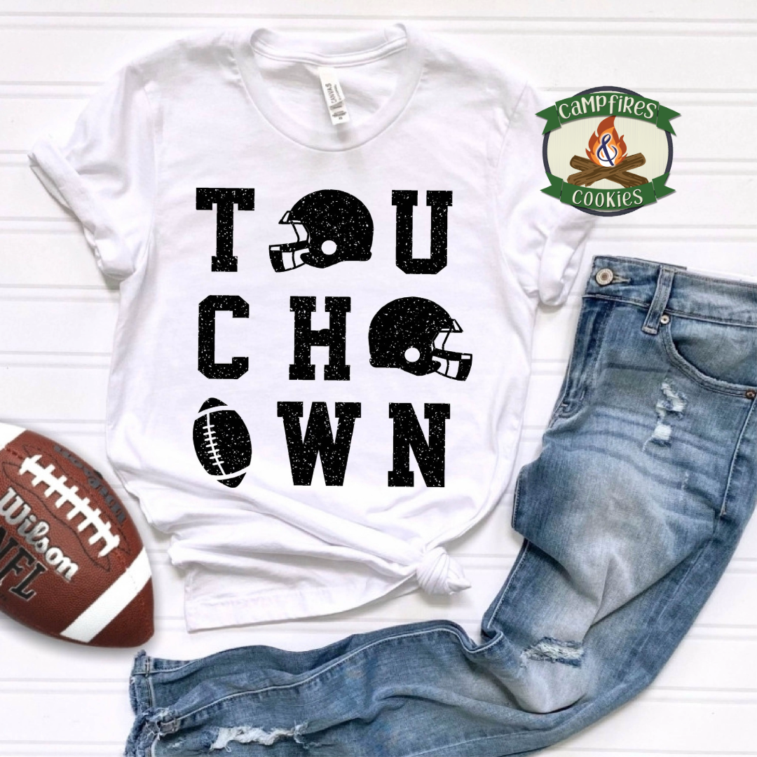 Stacked Touchdown Graphic Tee/Sweatshirt/Hoodie