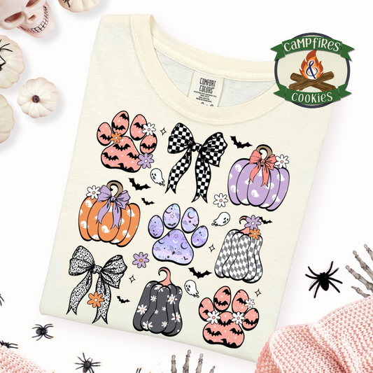Paw-sitively Spooky & Cute Graphic Apparel