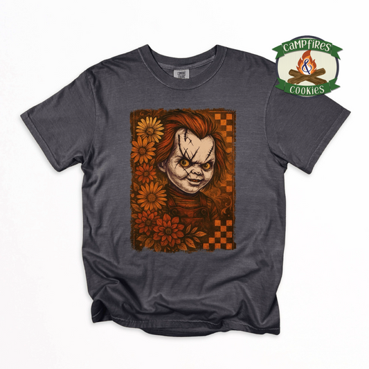 Grunge Floral Chucky Apparel