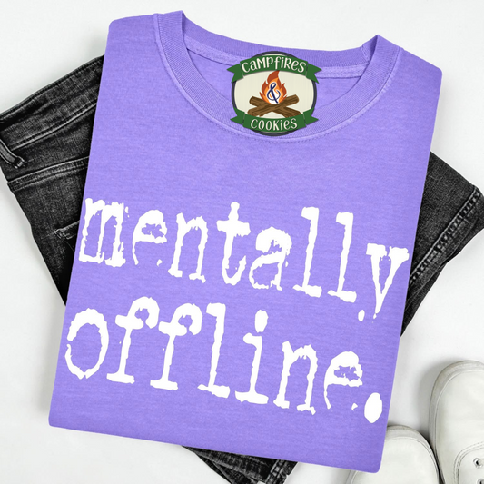 Mentally Offline Graphic Tee