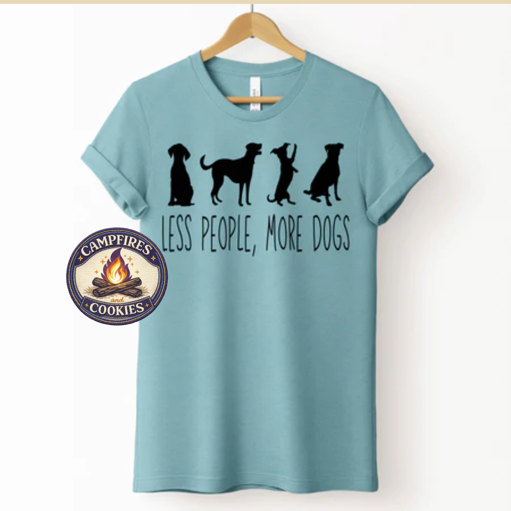 Less People More Dogs Apparel