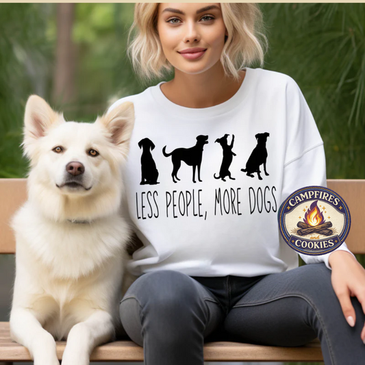 Less People More Dogs Apparel