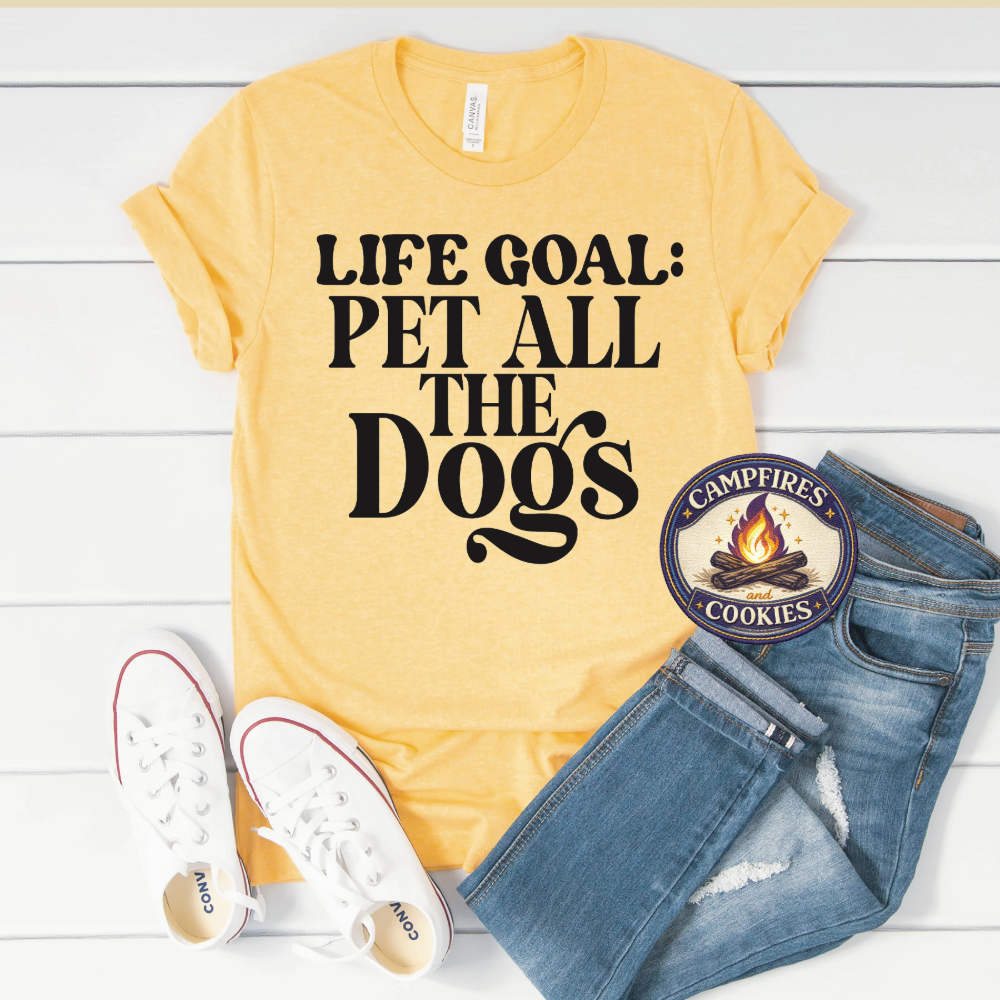 Life Goal Pet All The Dogs Apparel