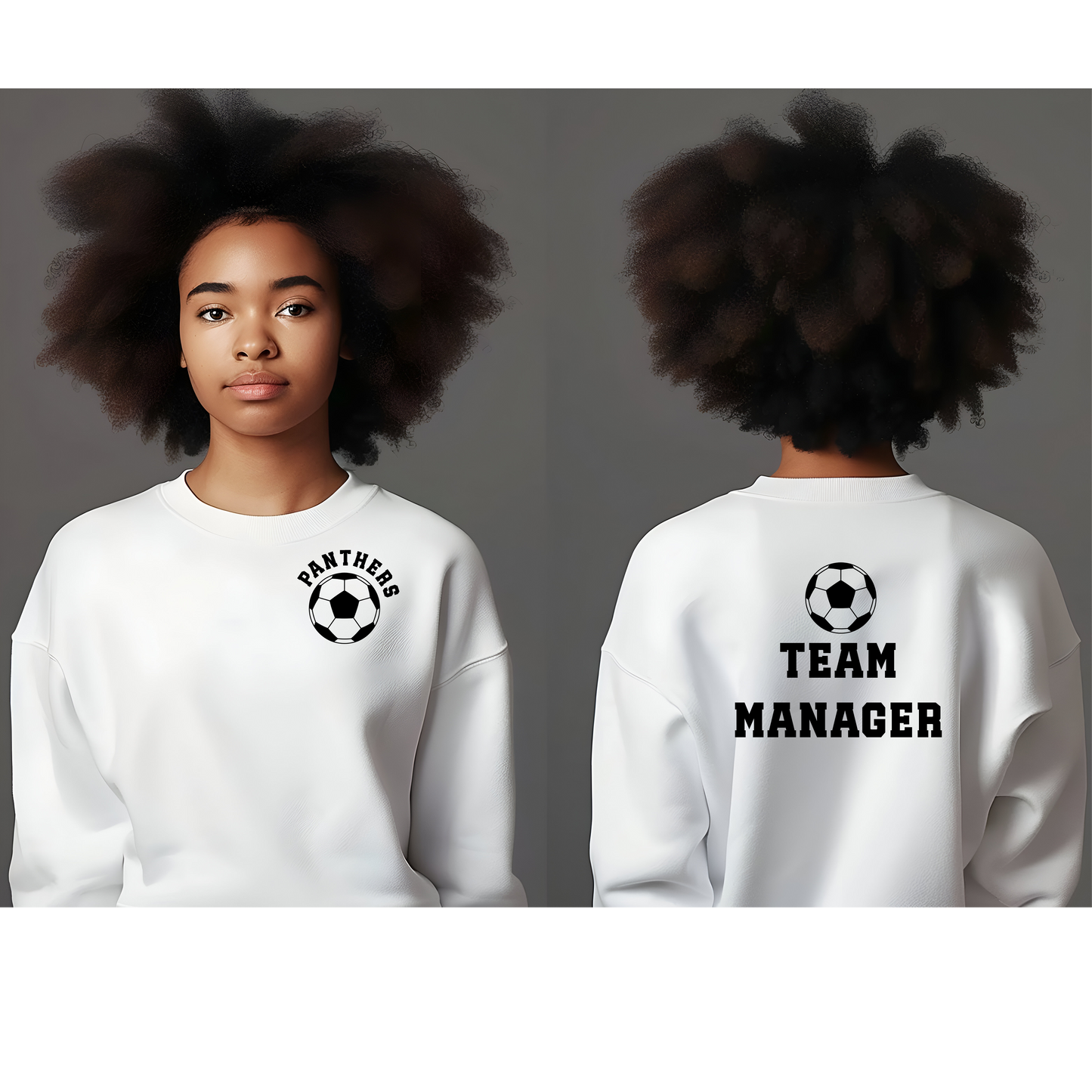 Soccer Team Manager Crewneck Sweatshirt