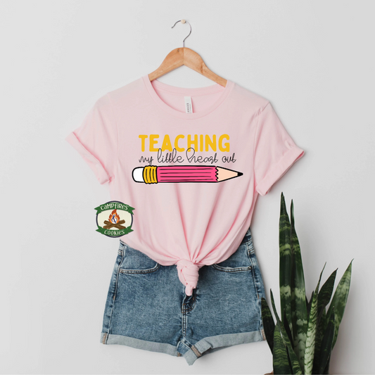 Teaching My Little Heart Out – Pencil Graphic Apparel