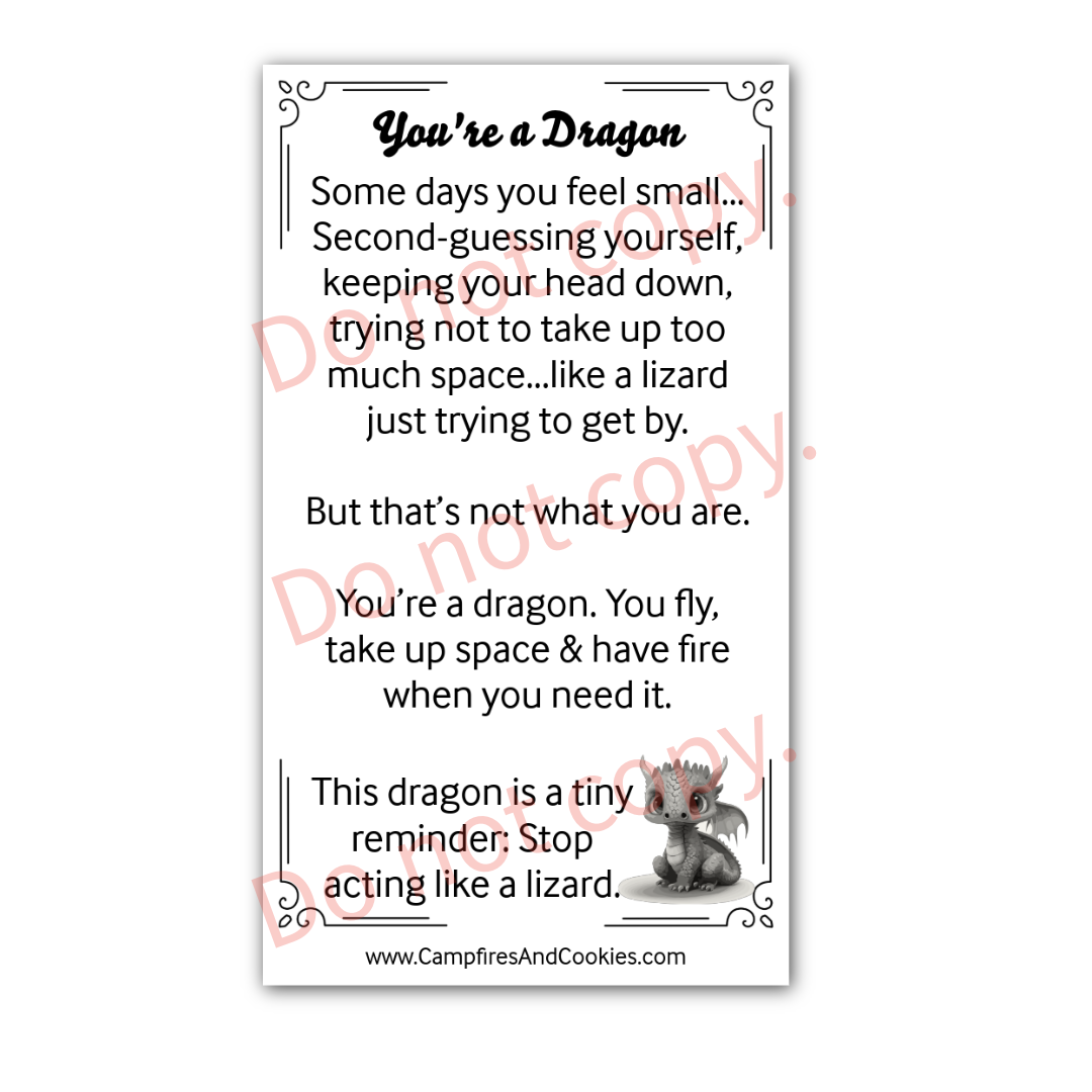 Emotional Support Dragon Kit - "You're A Dragon"