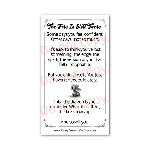 Emotional Support Dragon Kit – "The Fire Is Still There"