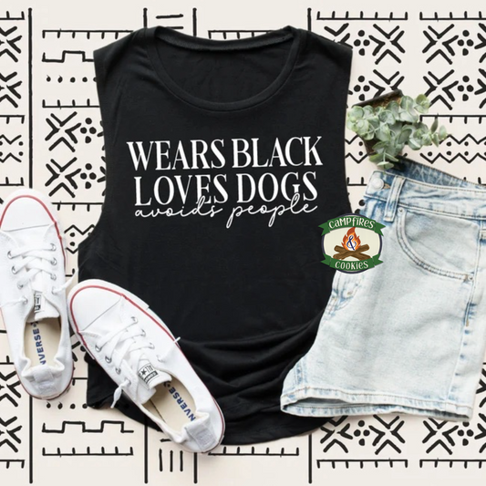 Wears Black, Loves Dogs, Avoids People
