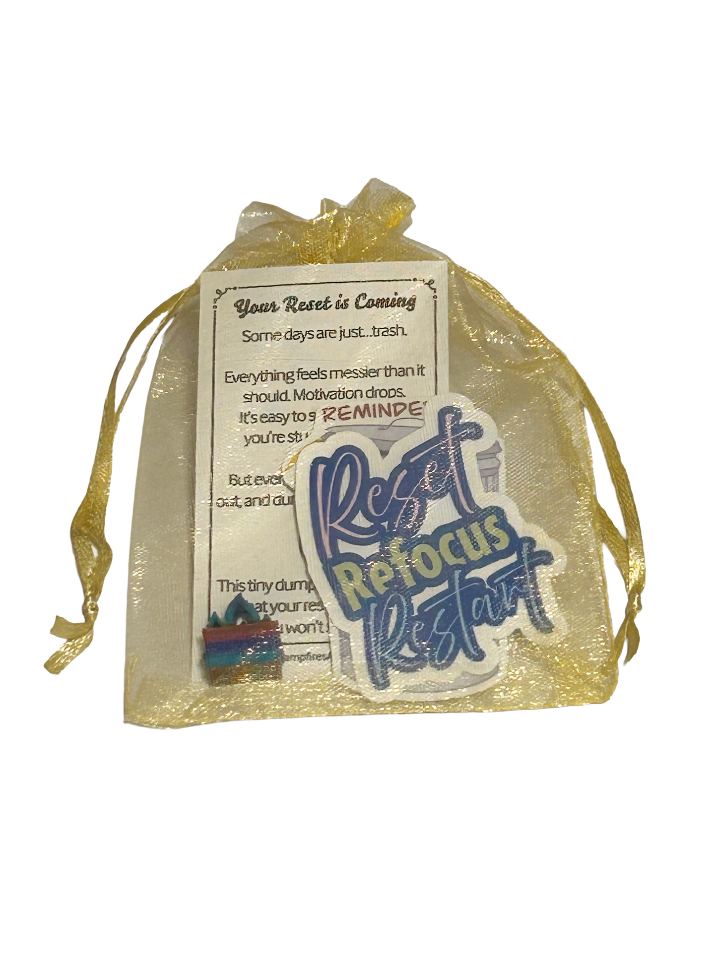 Emotional Support Dumpster Fire Kit - "Your Reset is Coming"