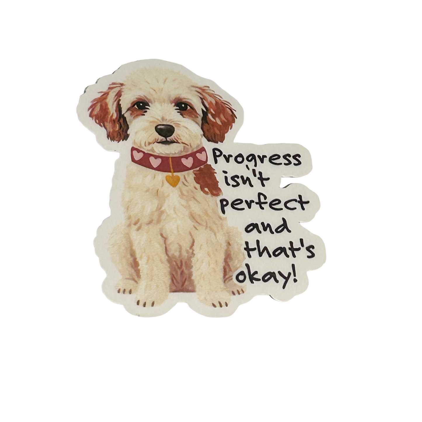Emotional Support Puppy Kit - "You Don't Have To Be Perfect"