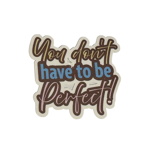 Emotional Support Puppy Kit - "You Don't Have To Be Perfect"