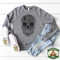 Floral Skull - Dia de los Muertos - Sugar Skull