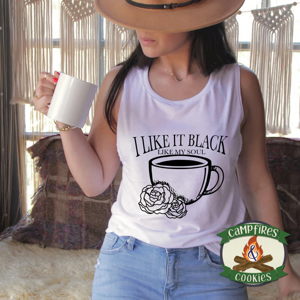 I like It Black Like My Soul Tank or T-shirt